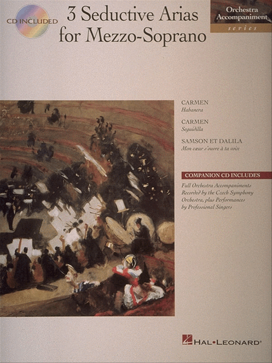 3 Seductive Arias for Mezzo-Soprano by Various Mezzo-Soprano Voice - Sheet Music