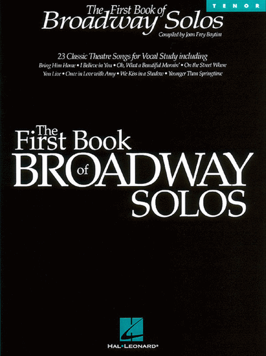 The First Book of Broadway Solos Voice scores gallery preview page 1