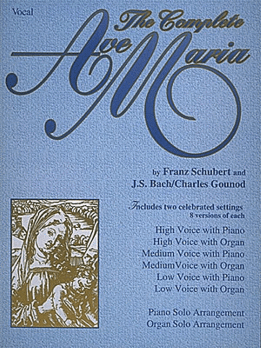 The Complete Ave Maria The Complete Ave Maria Voice scores gallery preview page 1