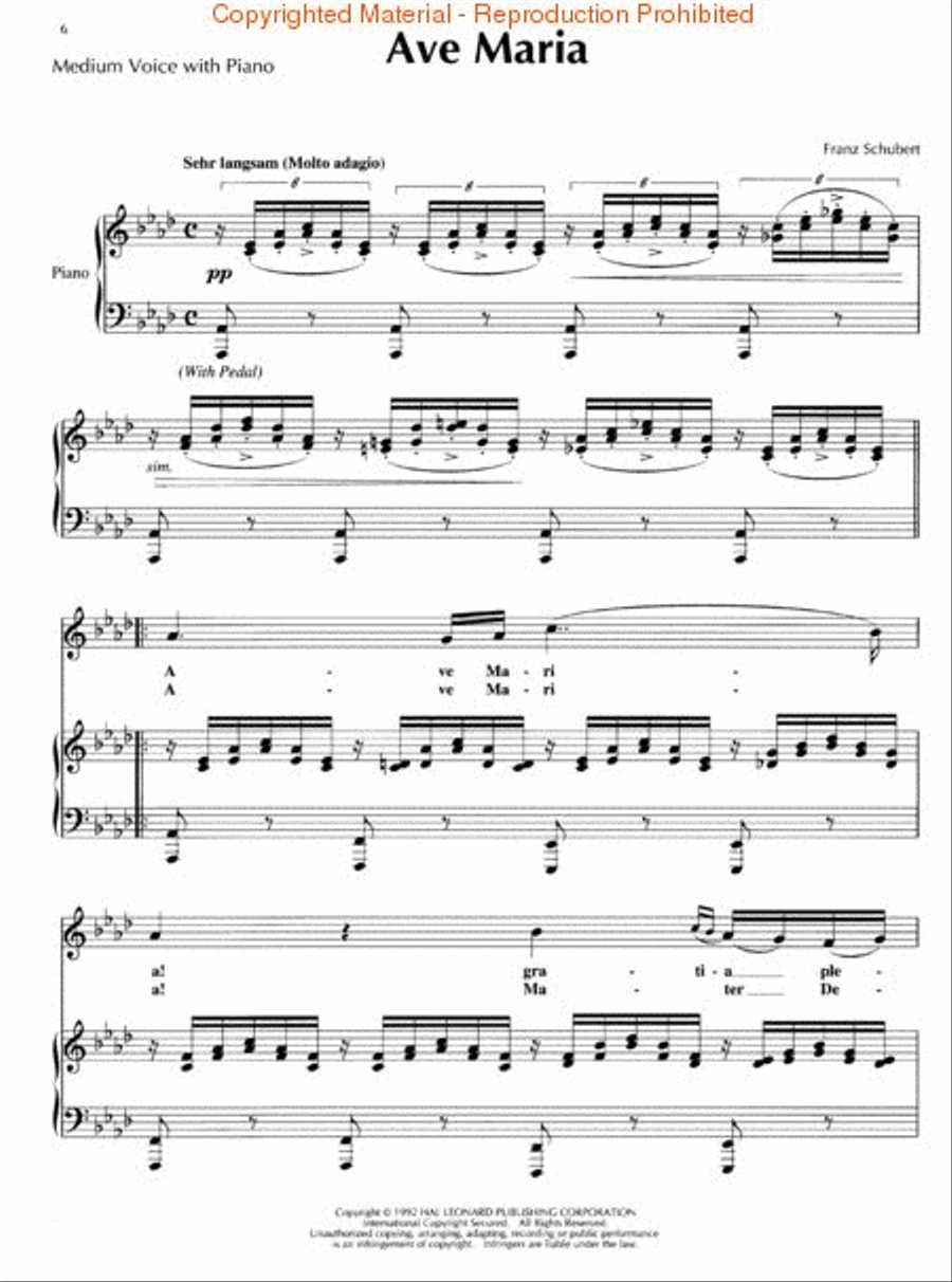The Complete Ave Maria The Complete Ave Maria Voice scores gallery preview page 3