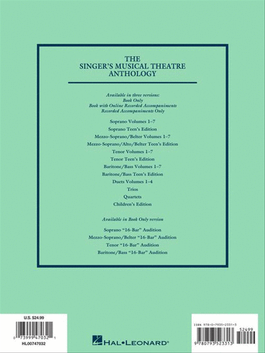 The Singer's Musical Theatre Anthology – Volume 2 Tenor Voice scores gallery preview page 8