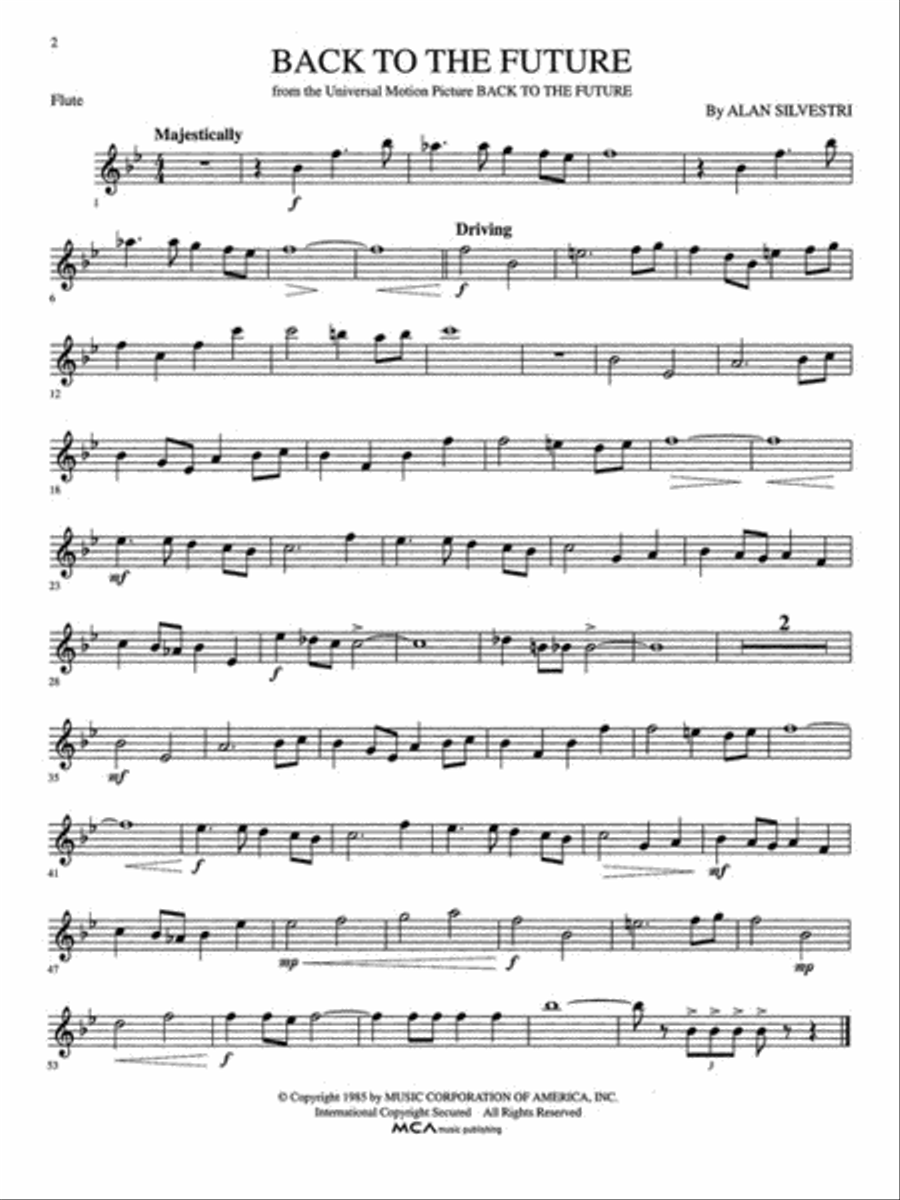 Favorite Movie Themes Favorite Movie Themes Flute Solo scores gallery preview page 3