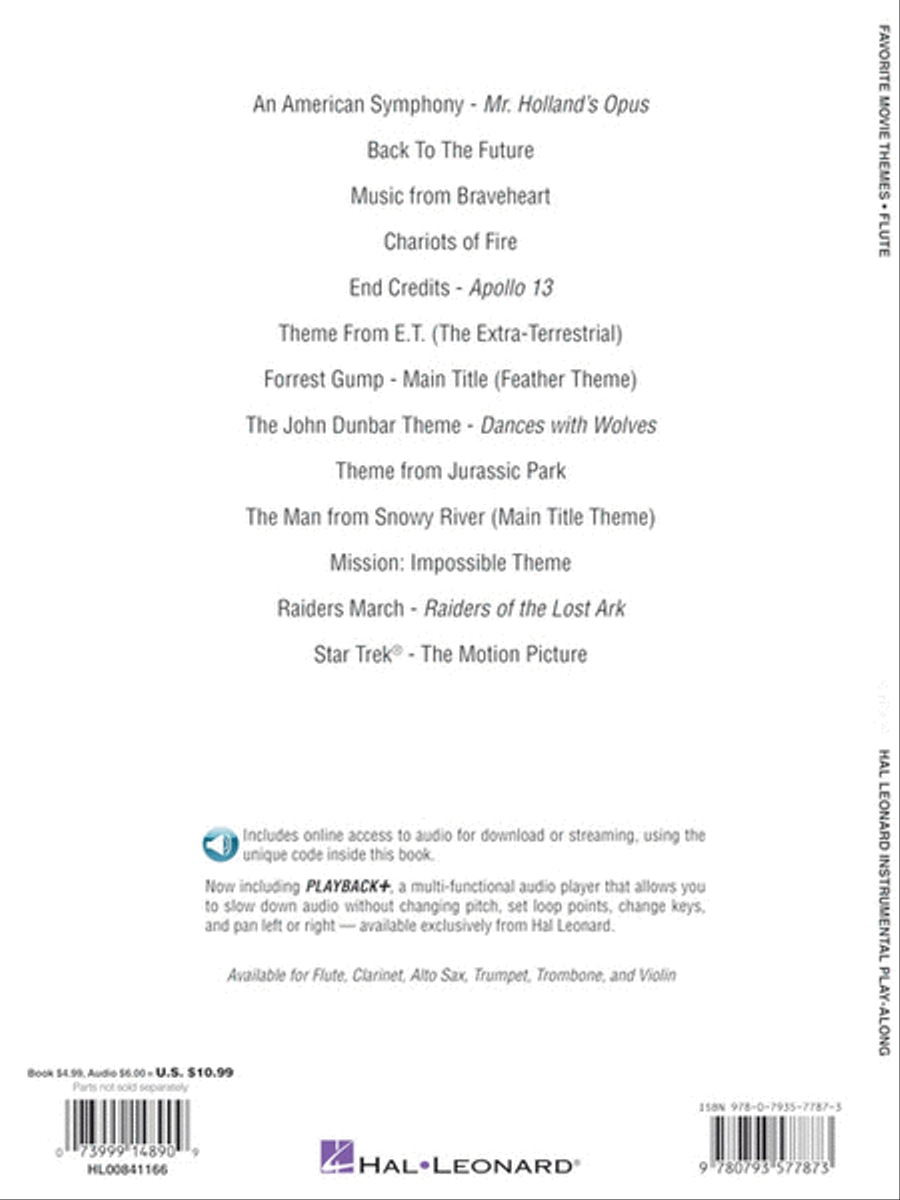 Favorite Movie Themes Favorite Movie Themes Flute Solo scores gallery preview page 6