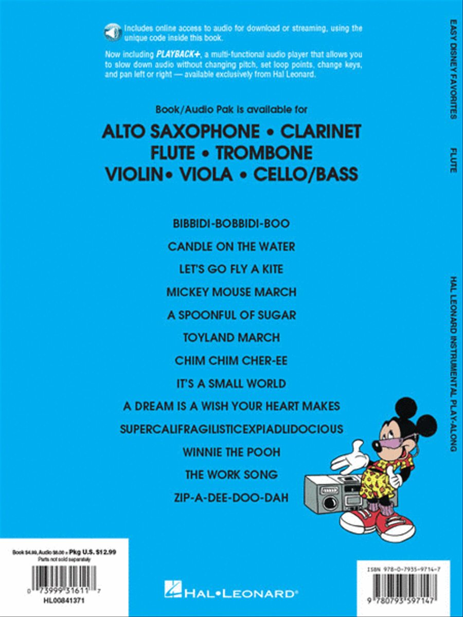 Easy Disney Favorites - Flute Flute Solo scores gallery preview page 6