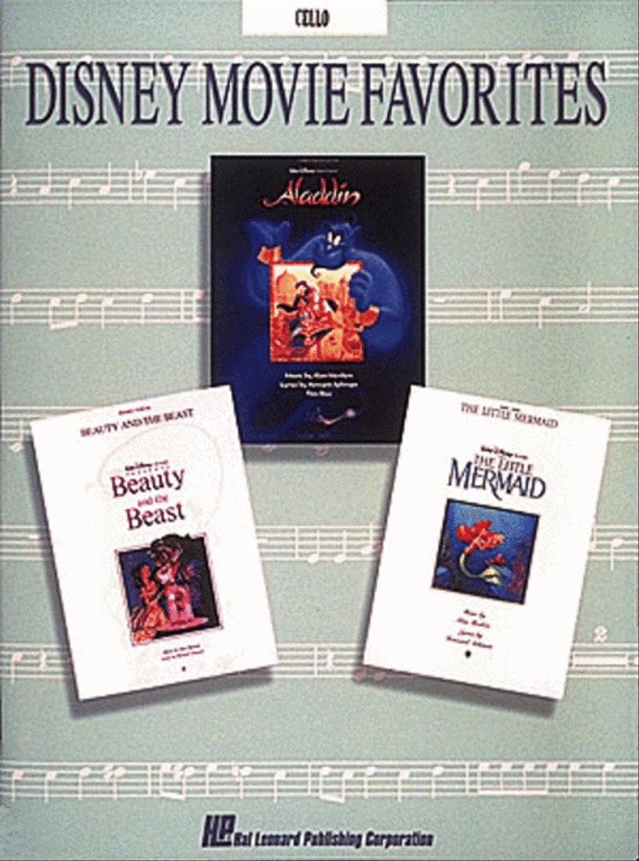 Disney Movie Favorites - Cello Cello Solo scores gallery preview page 1