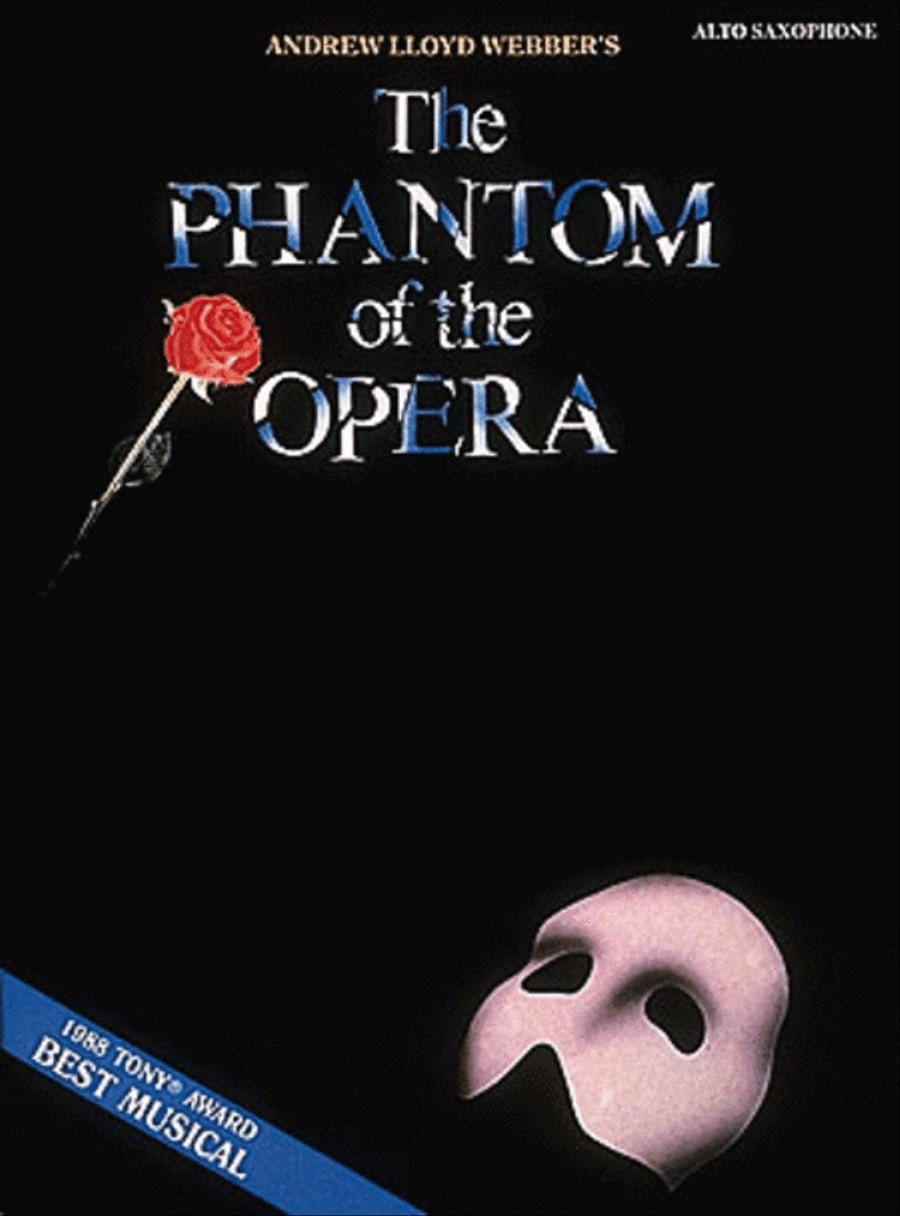 The Phantom of the Opera The Phantom of the Opera Alto Saxophone scores gallery preview page 1