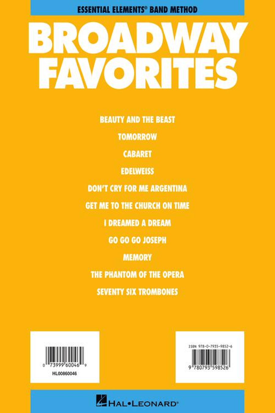 Broadway Favorites - Trombone Concert Band Methods scores gallery preview page 6