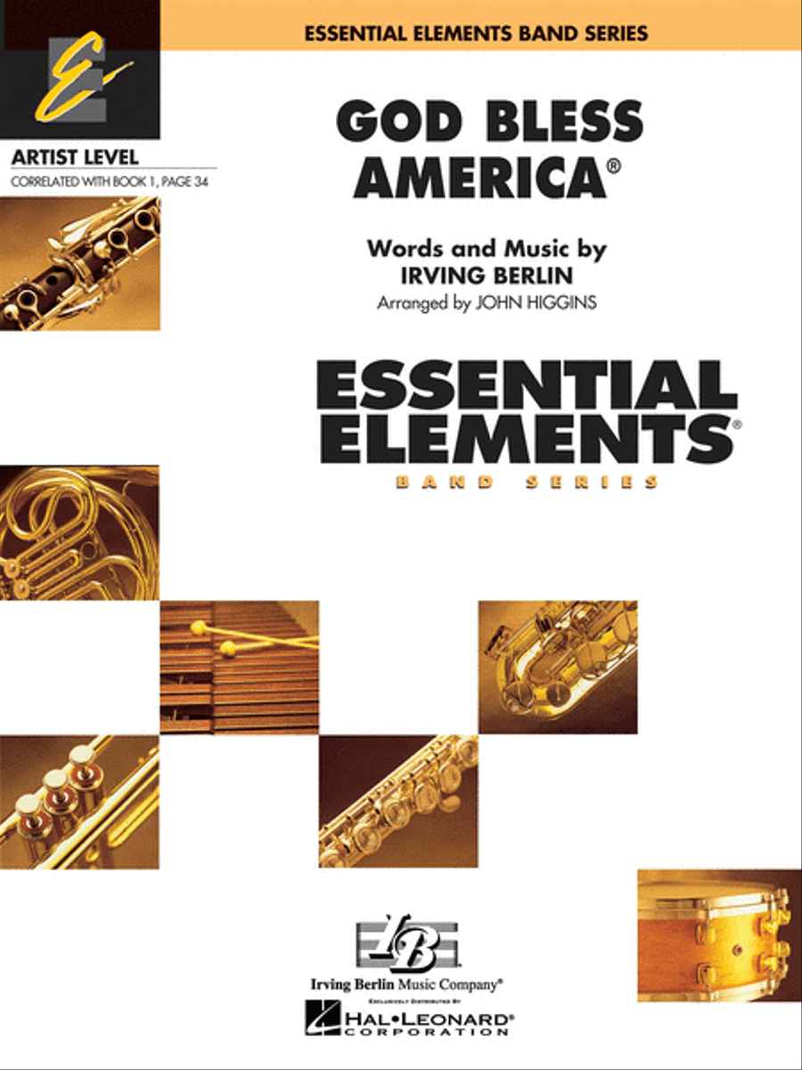 God Bless America God Bless America Concert Band scores gallery preview page 1