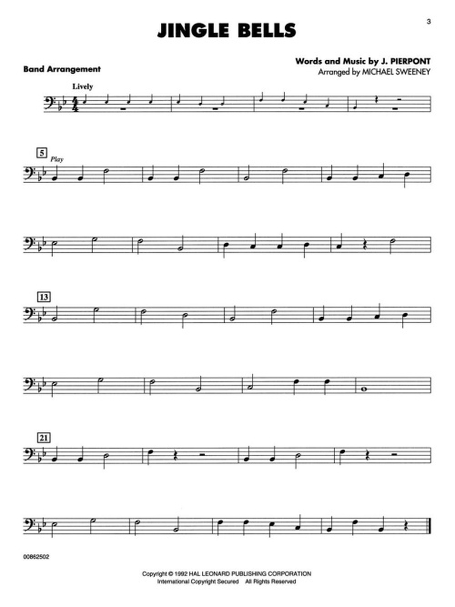 Essential Elements Christmas Favorites by Michael Sweeney Concert Band Methods - Sheet Music page 5