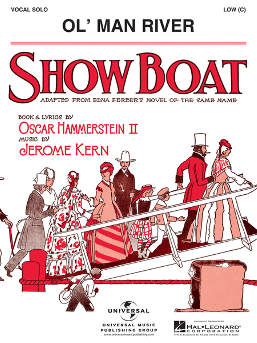 Ol' Man River (from ShowBoat) Voice scores gallery preview page 1