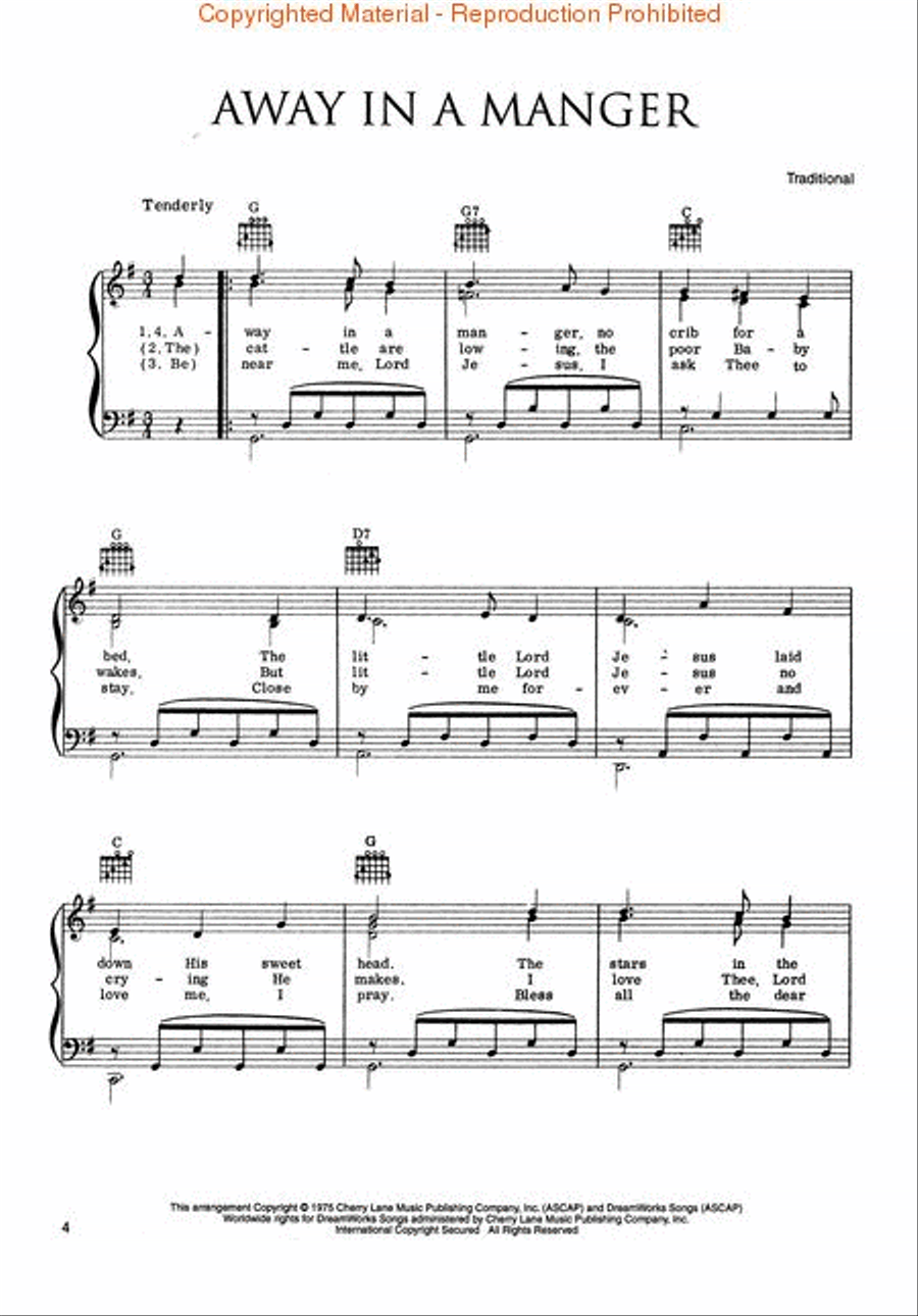A John Denver Christmas Piano, Vocal, Guitar scores gallery preview page 2