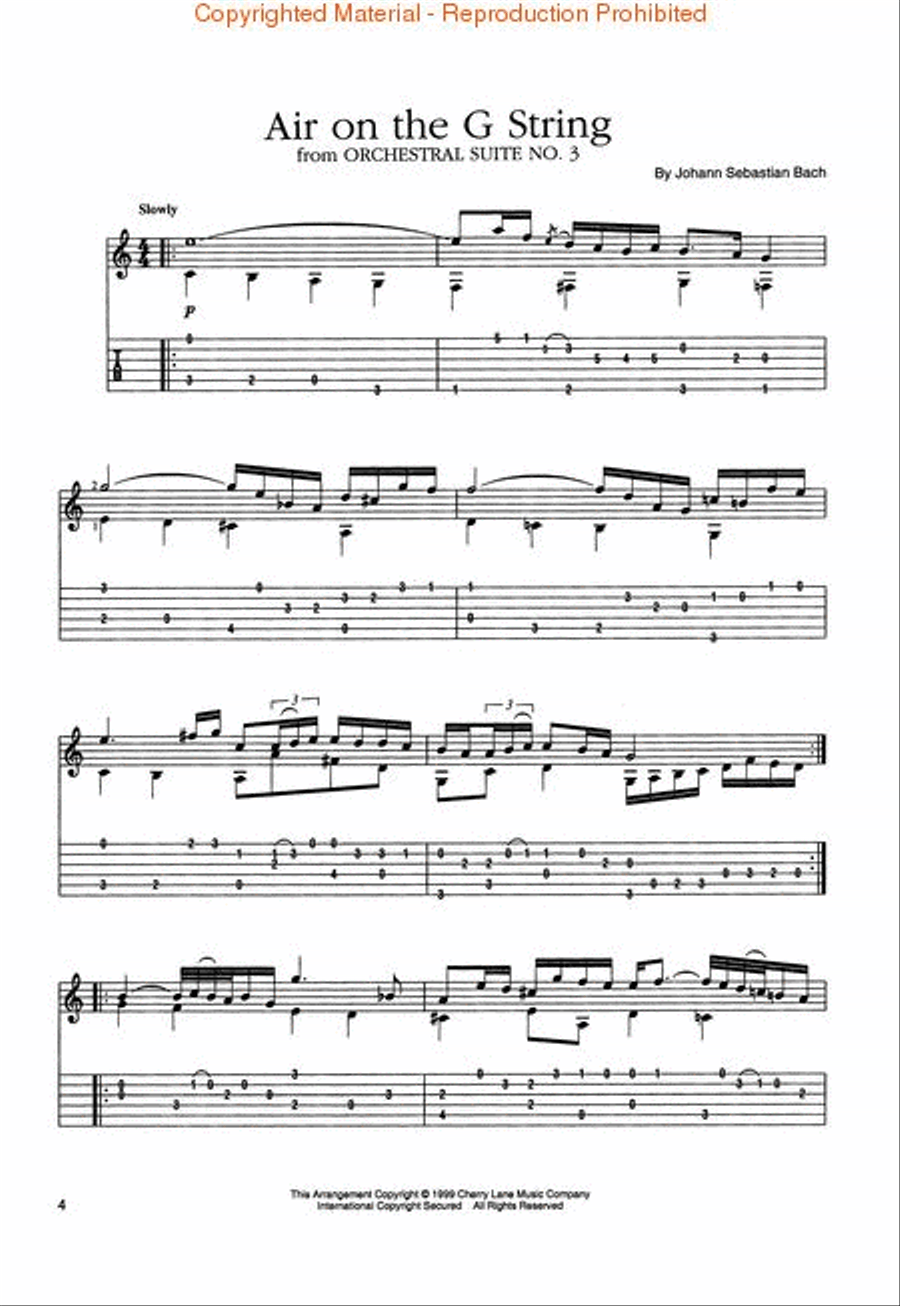 Guitar Presents Classical Guitar Acoustic Guitar scores gallery preview page 2