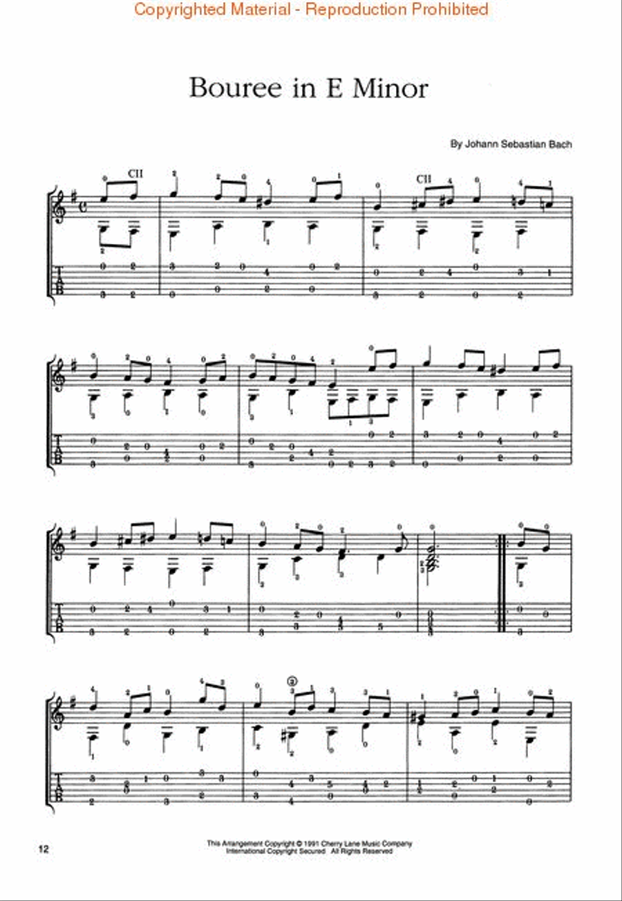 Guitar Presents Classical Guitar Acoustic Guitar scores gallery preview page 4