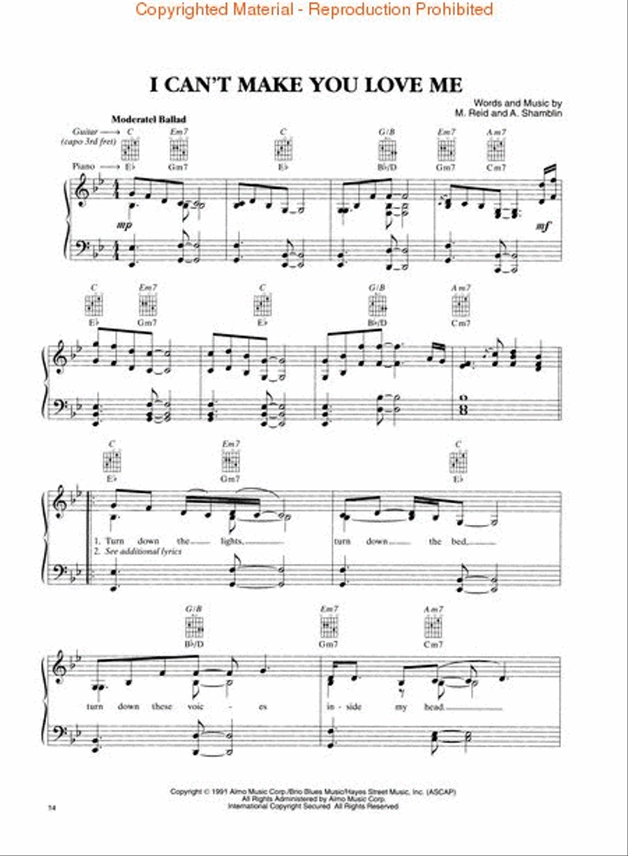 Bonnie Raitt - Luck Of The Draw Voice scores gallery preview page 4