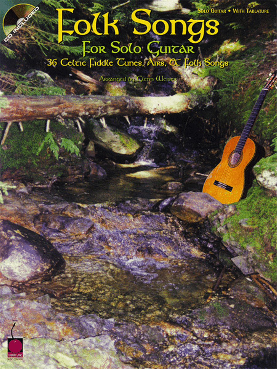 Folk Songs for Solo Guitar Acoustic Guitar scores gallery preview page 1