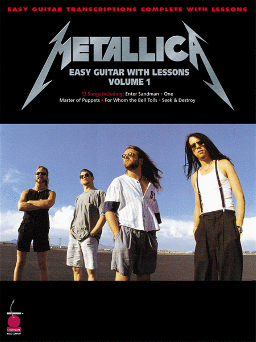 Metallica for Easy Guitar with Lessons, Vol. 1 Electric Guitar scores gallery preview page 1