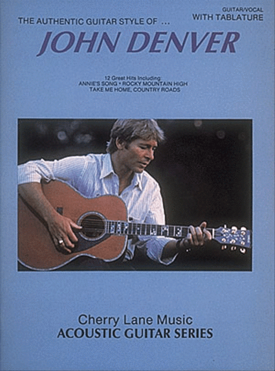 Authentic Guitar Style of John Denver Acoustic Guitar scores gallery preview page 1