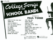 College Songs for School Bands – C Flute mini preview