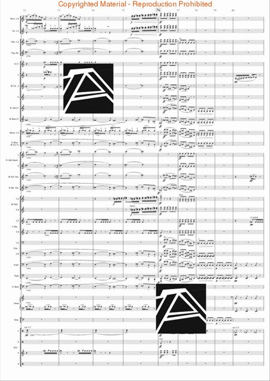 Jazz Suite No. 2 – Complete Edition (all 6 mvts.) Concert Band scores gallery preview page 11