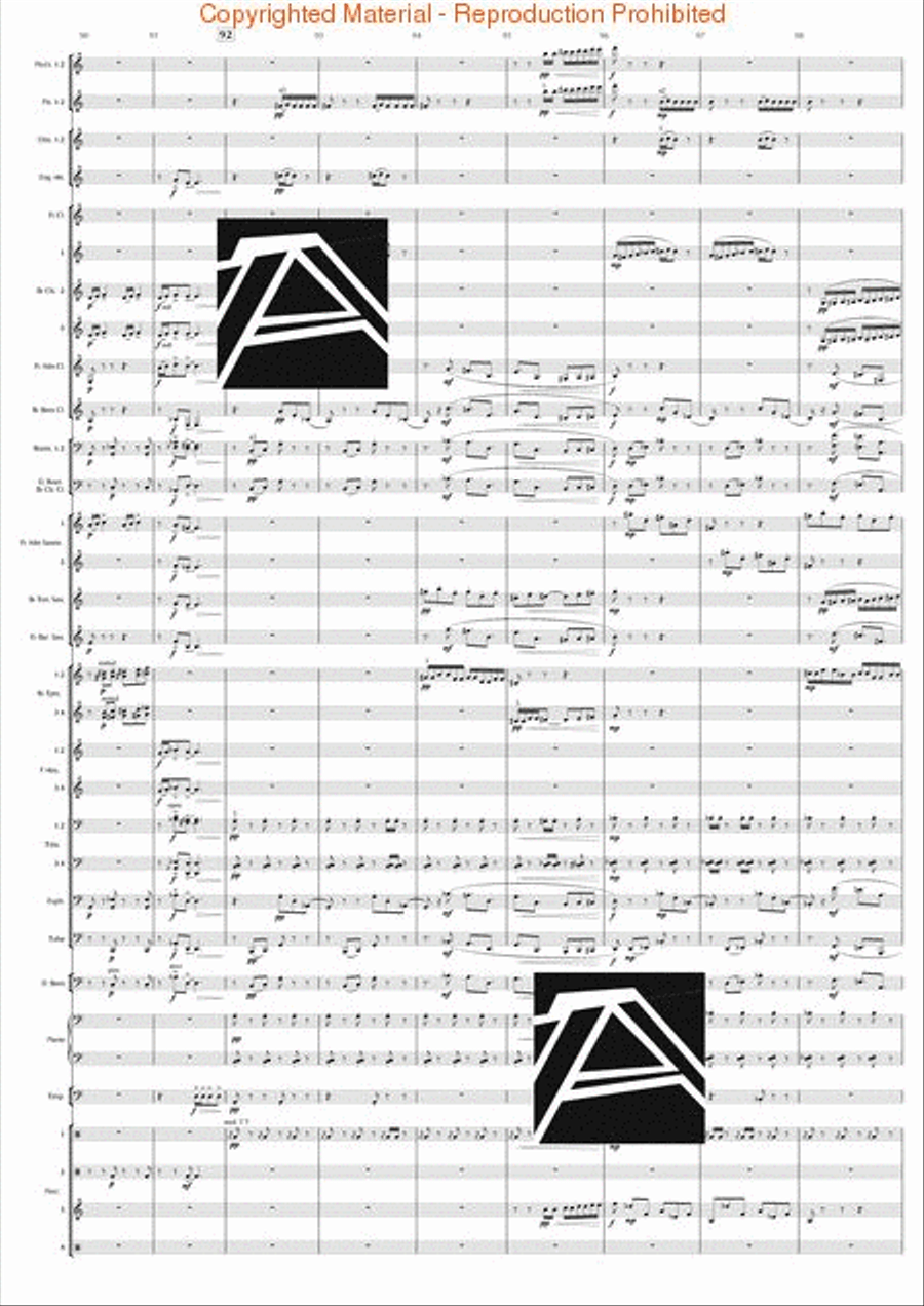 Jazz Suite No. 2 – Complete Edition (all 6 mvts.) Concert Band scores gallery preview page 13