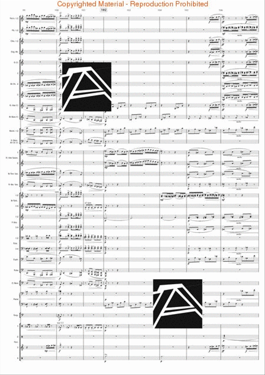 Jazz Suite No. 2 – Complete Edition (all 6 mvts.) Concert Band scores gallery preview page 14