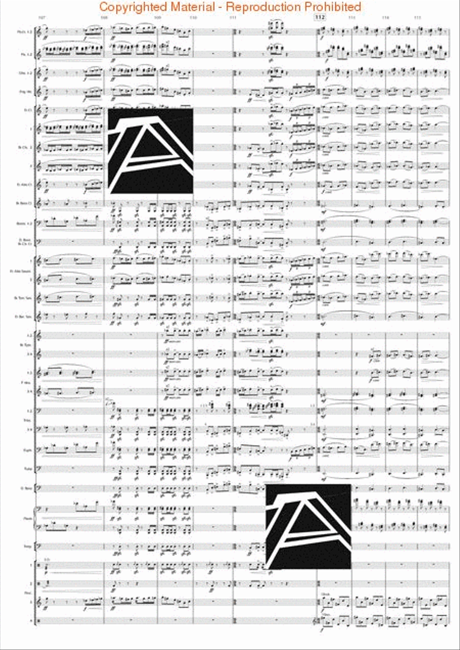 Jazz Suite No. 2 – Complete Edition (all 6 mvts.) Concert Band scores gallery preview page 15