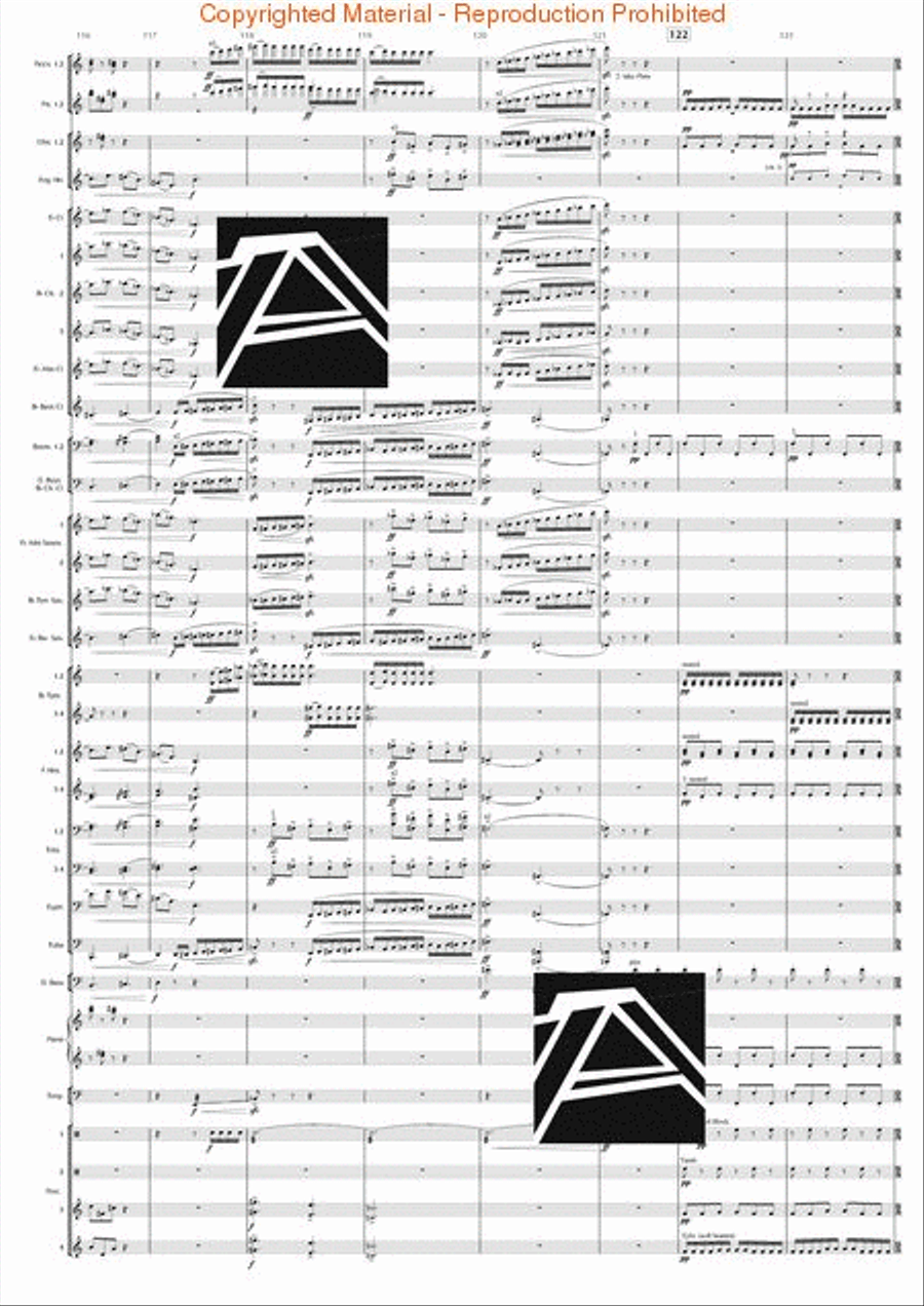 Jazz Suite No. 2 – Complete Edition (all 6 mvts.) Concert Band scores gallery preview page 16