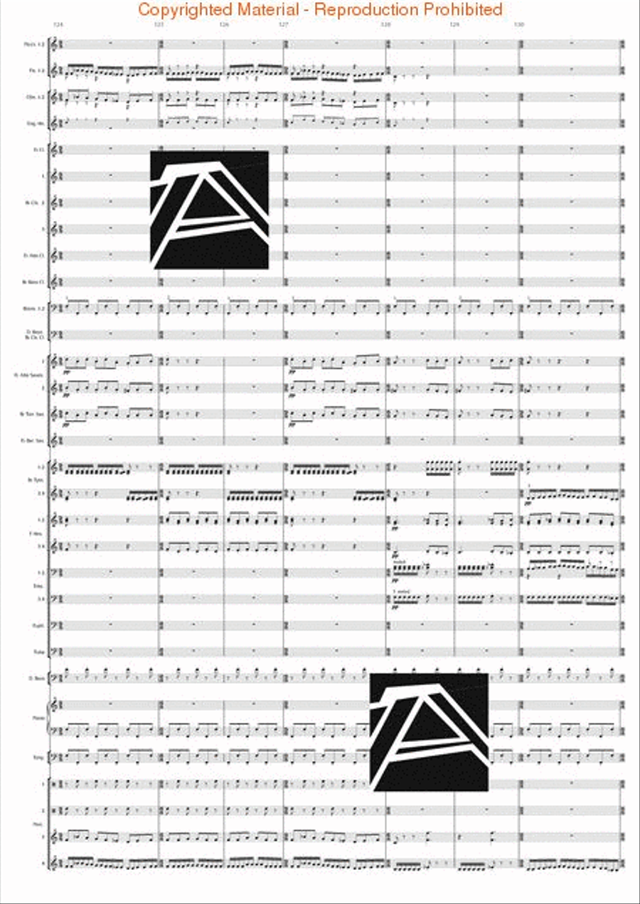 Jazz Suite No. 2 – Complete Edition (all 6 mvts.) Concert Band scores gallery preview page 17