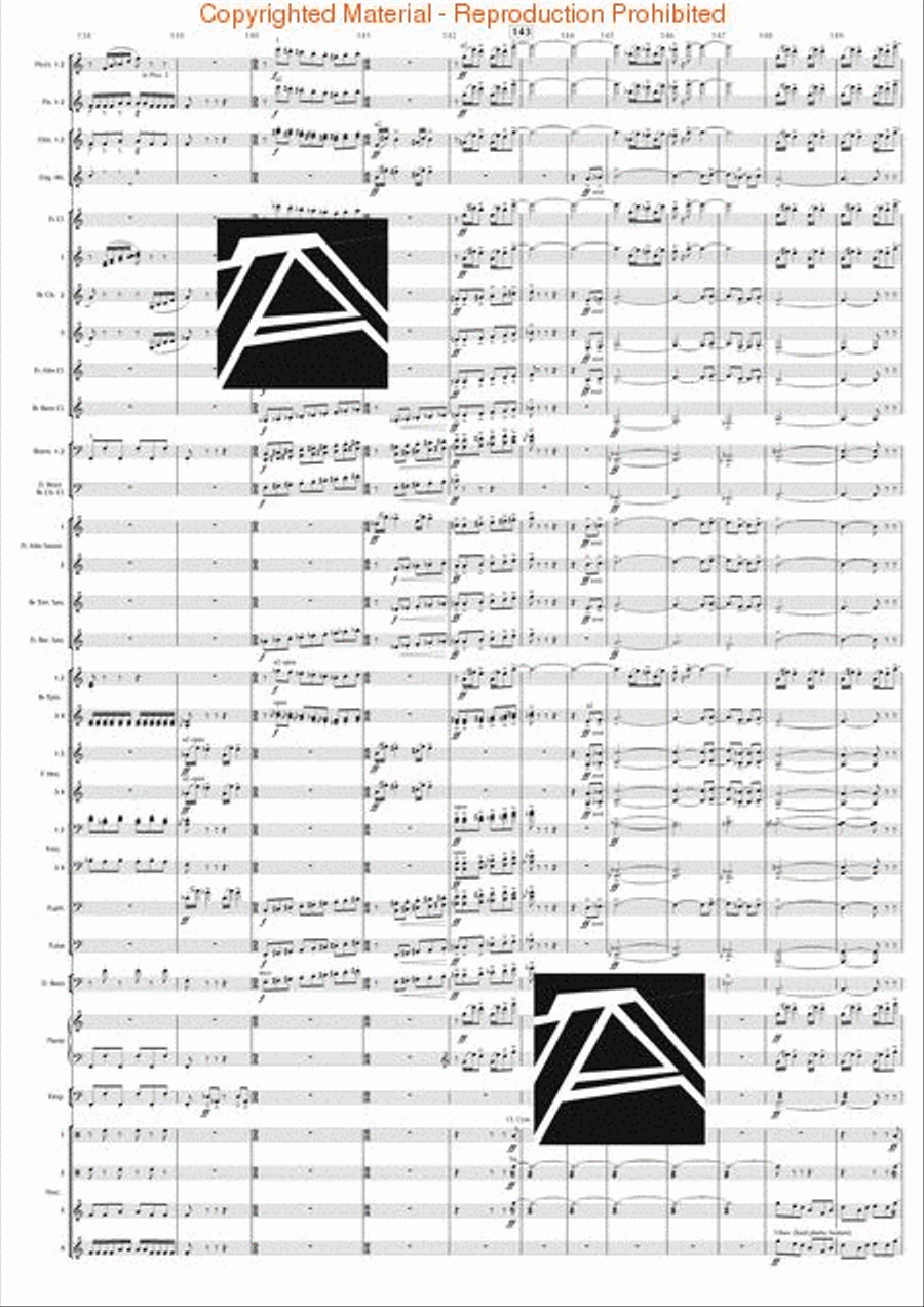 Jazz Suite No. 2 – Complete Edition (all 6 mvts.) Concert Band scores gallery preview page 19
