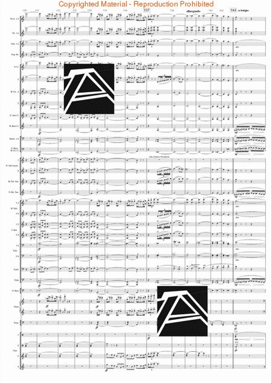Jazz Suite No. 2 – Complete Edition (all 6 mvts.) Concert Band scores gallery preview page 20