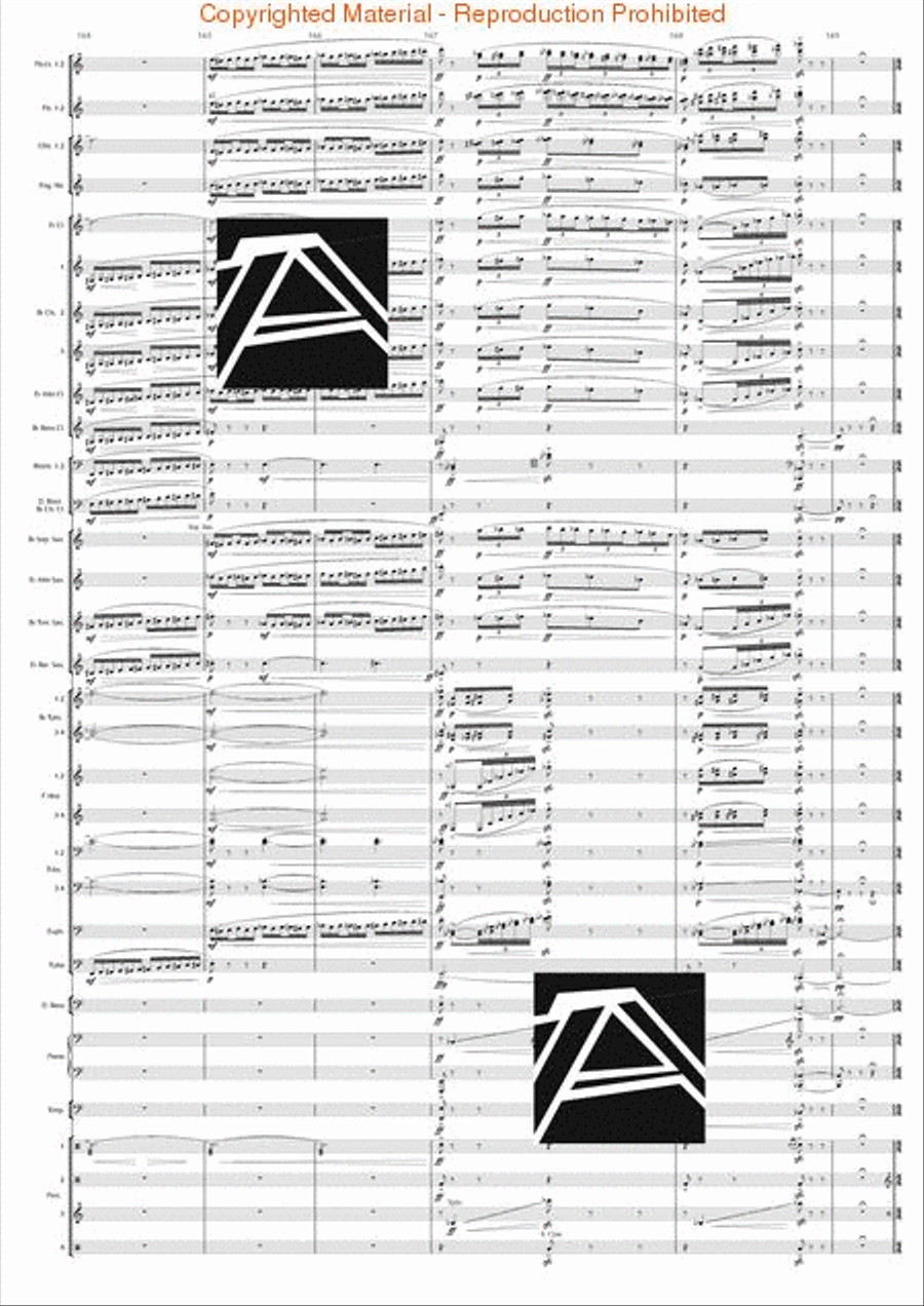 Jazz Suite No. 2 – Complete Edition (all 6 mvts.) Concert Band scores gallery preview page 21