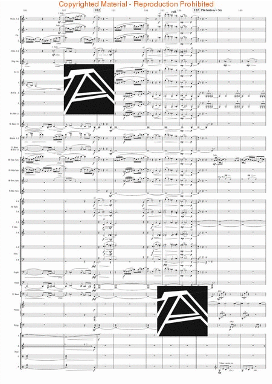 Jazz Suite No. 2 – Complete Edition (all 6 mvts.) Concert Band scores gallery preview page 23