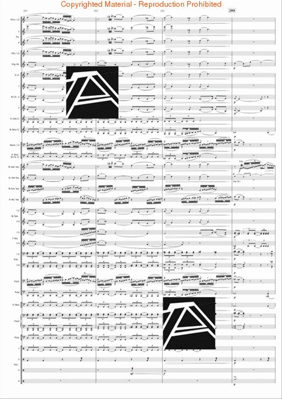 Jazz Suite No. 2 – Complete Edition (all 6 mvts.) Concert Band scores gallery preview page 26