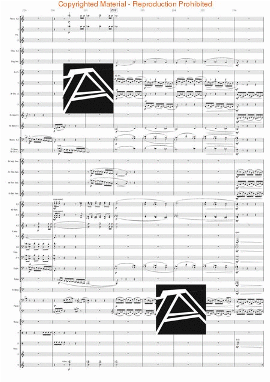 Jazz Suite No. 2 – Complete Edition (all 6 mvts.) Concert Band scores gallery preview page 30