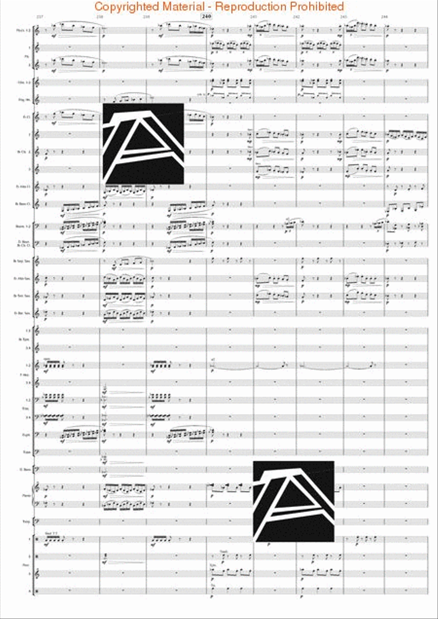 Jazz Suite No. 2 – Complete Edition (all 6 mvts.) Concert Band scores gallery preview page 31