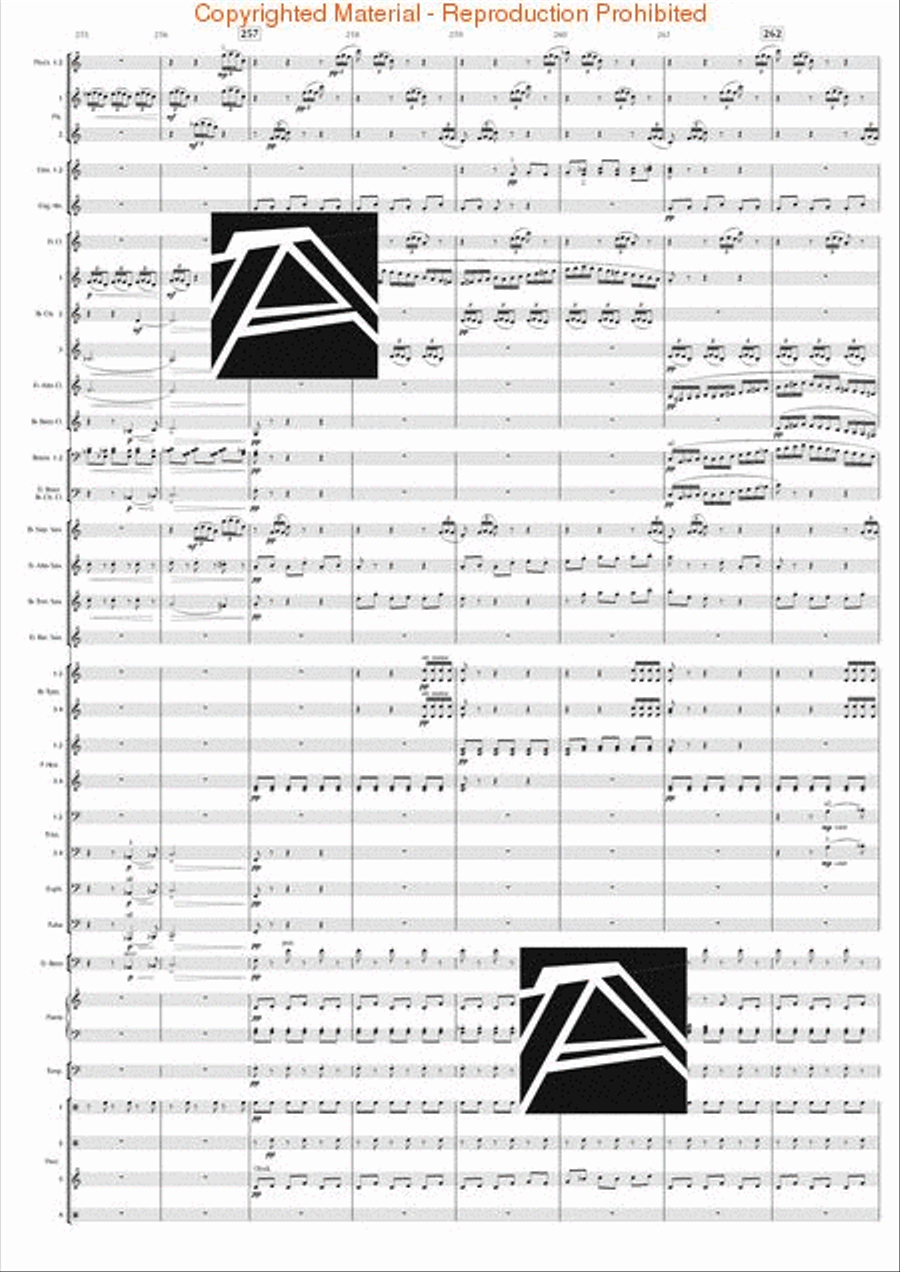 Jazz Suite No. 2 – Complete Edition (all 6 mvts.) Concert Band scores gallery preview page 33