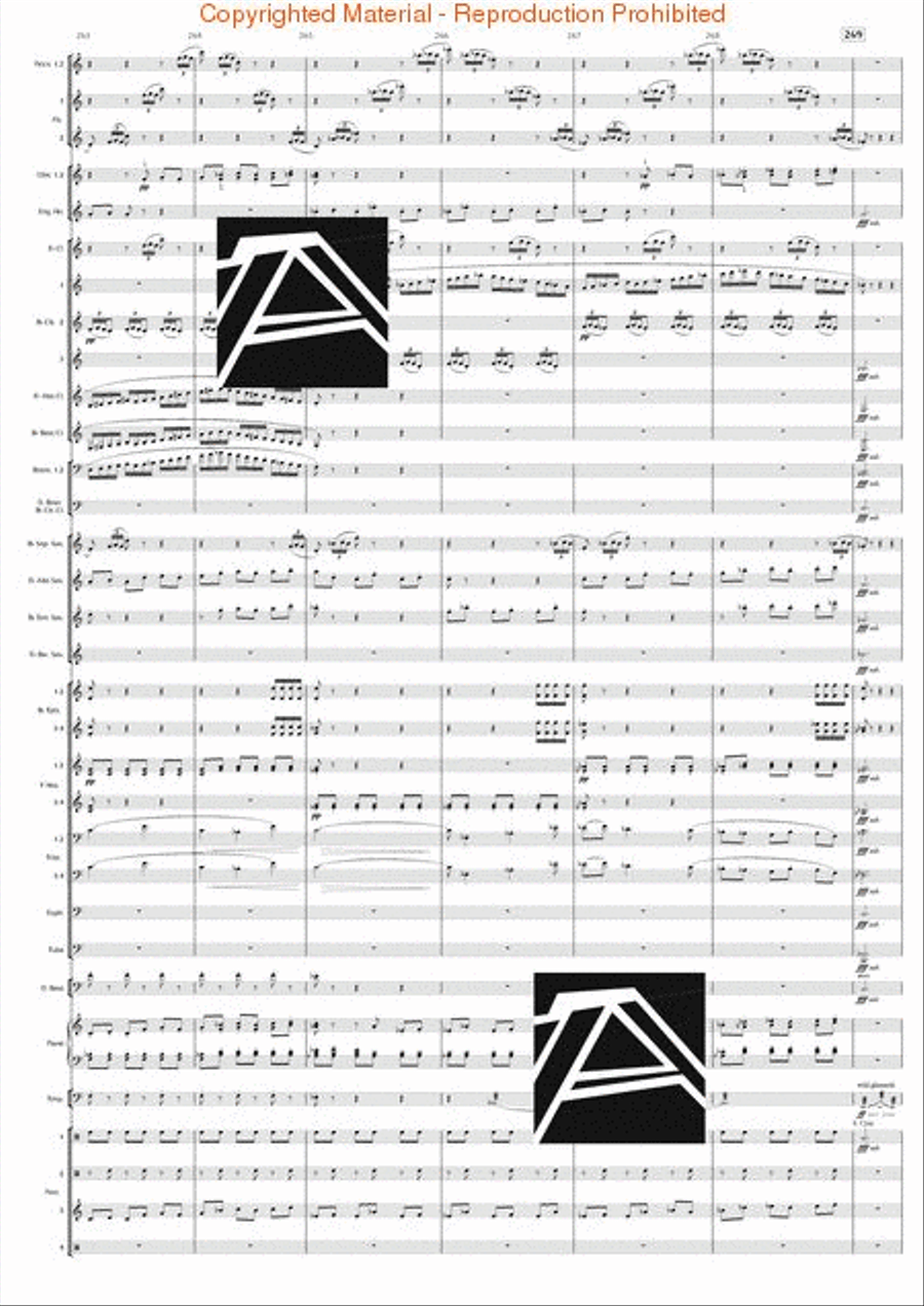 Jazz Suite No. 2 – Complete Edition (all 6 mvts.) Concert Band scores gallery preview page 34
