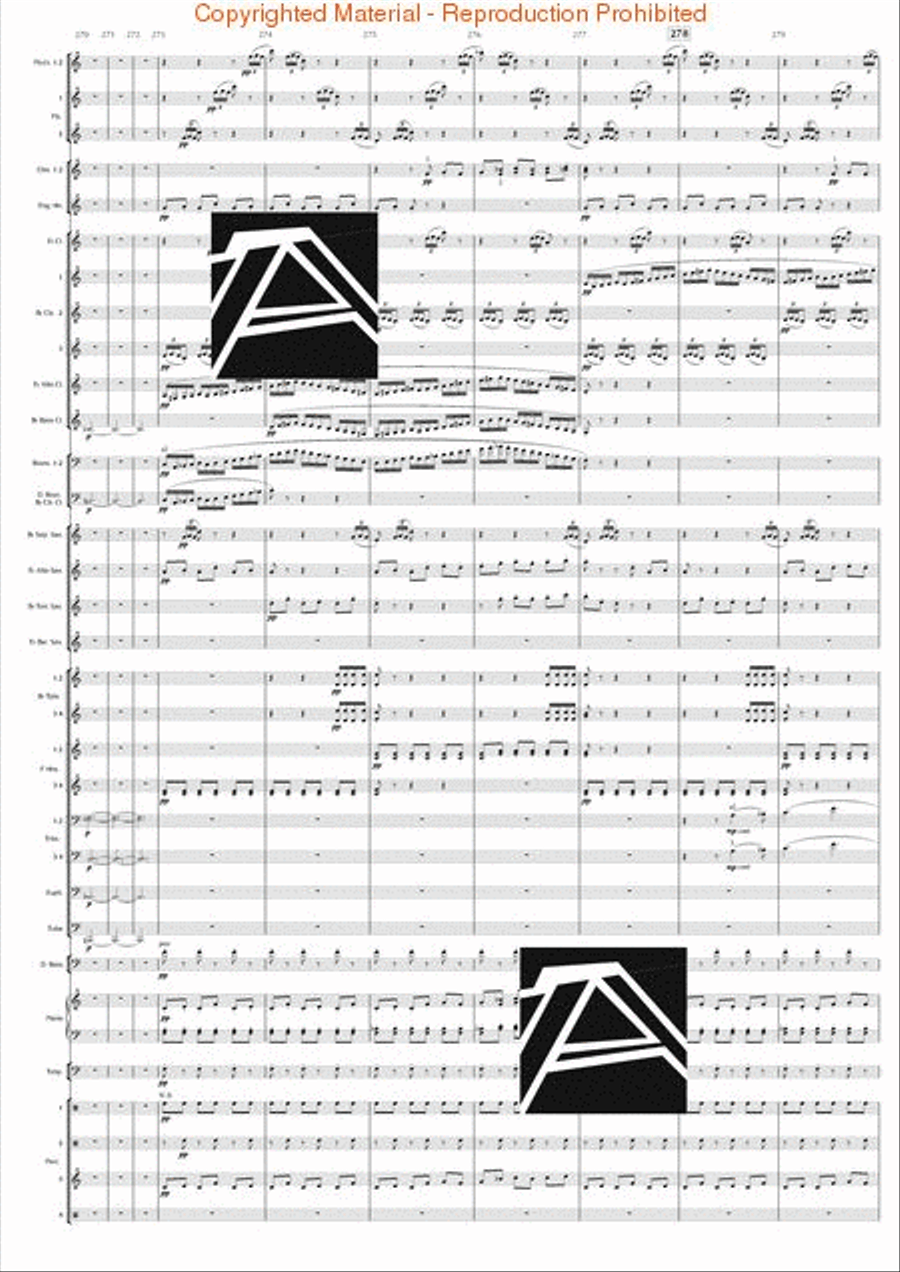 Jazz Suite No. 2 – Complete Edition (all 6 mvts.) Concert Band scores gallery preview page 35