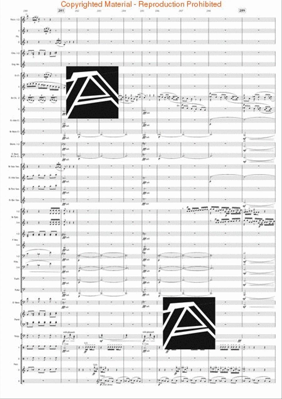 Jazz Suite No. 2 – Complete Edition (all 6 mvts.) Concert Band scores gallery preview page 36