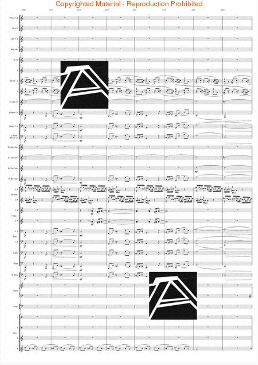 Jazz Suite No. 2 – Complete Edition (all 6 mvts.) Concert Band scores gallery preview page 37