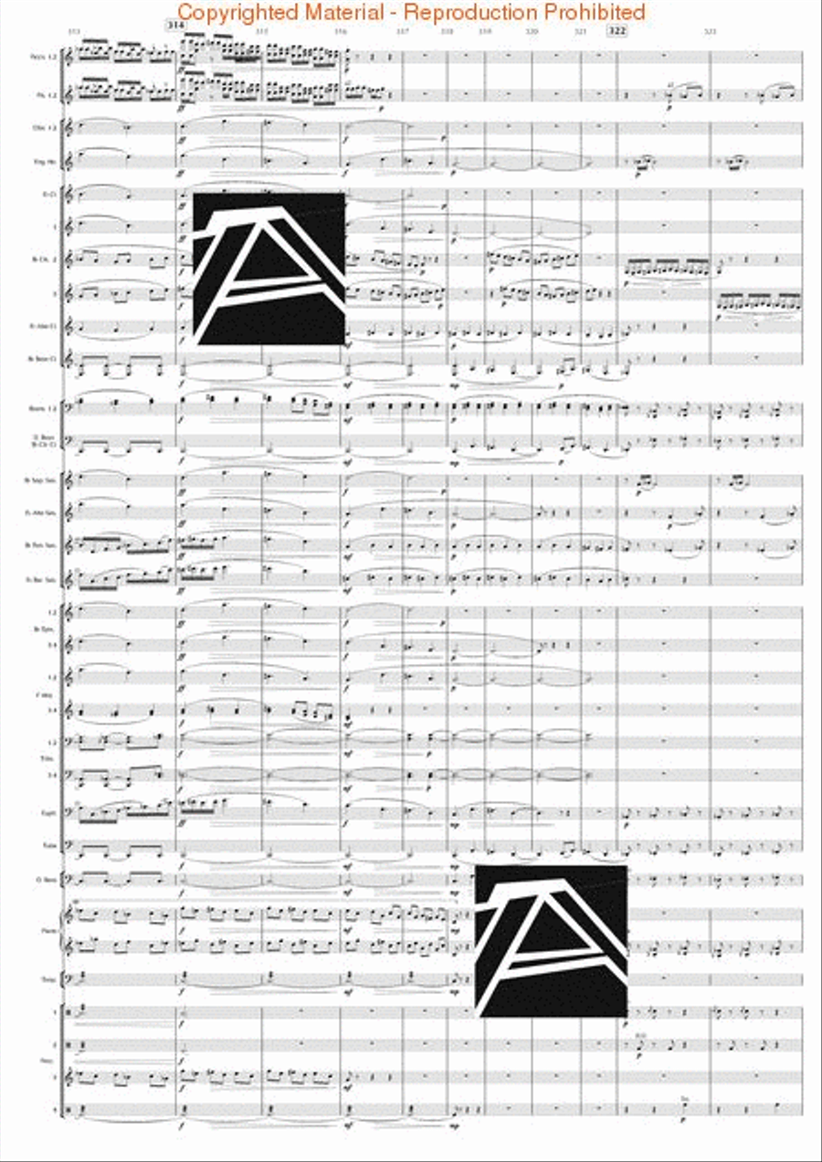 Jazz Suite No. 2 – Complete Edition (all 6 mvts.) Concert Band scores gallery preview page 40