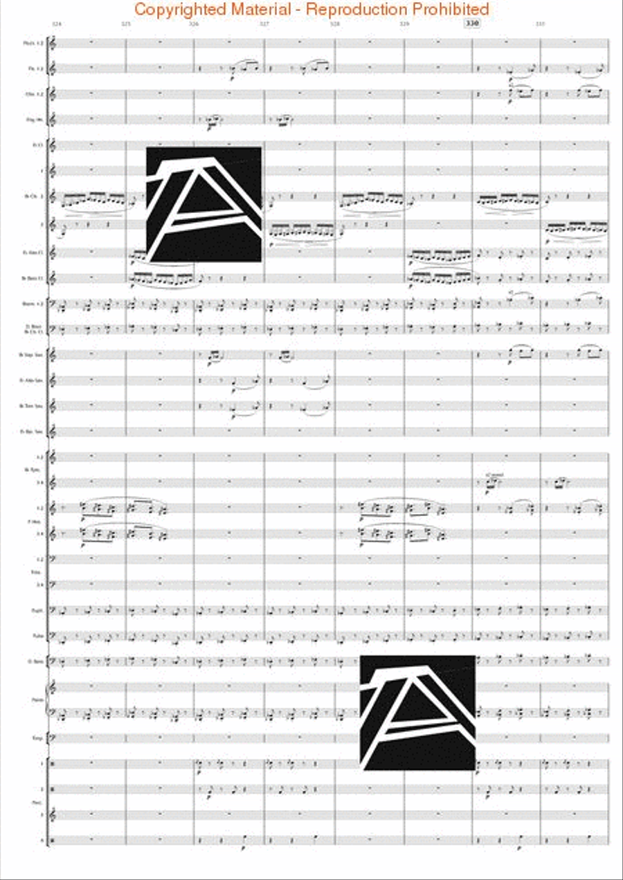 Jazz Suite No. 2 – Complete Edition (all 6 mvts.) Concert Band scores gallery preview page 41