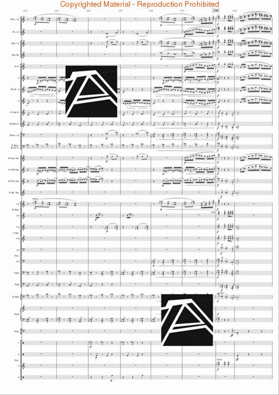 Jazz Suite No. 2 – Complete Edition (all 6 mvts.) Concert Band scores gallery preview page 42