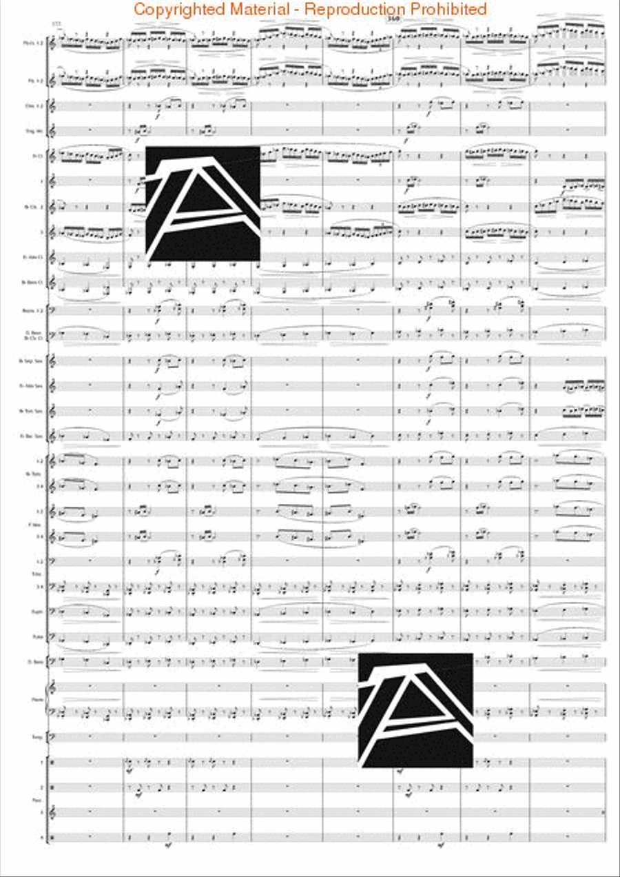 Jazz Suite No. 2 – Complete Edition (all 6 mvts.) Concert Band scores gallery preview page 45