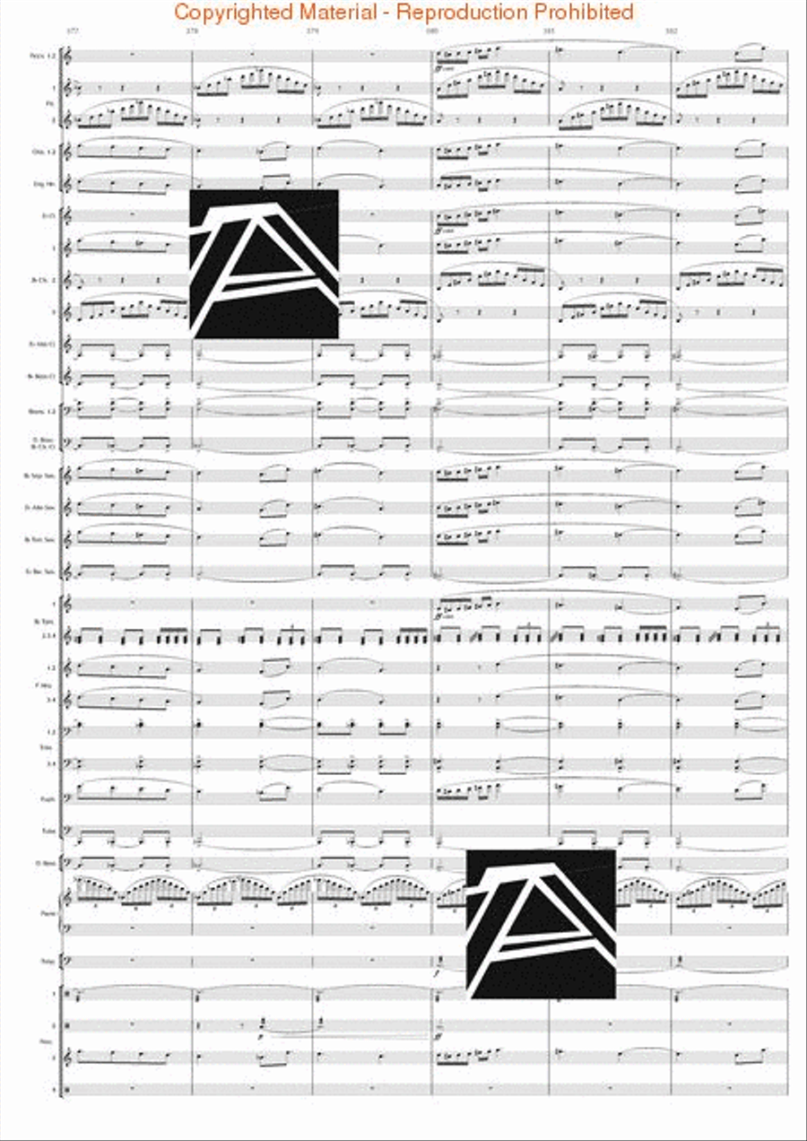 Jazz Suite No. 2 – Complete Edition (all 6 mvts.) Concert Band scores gallery preview page 48