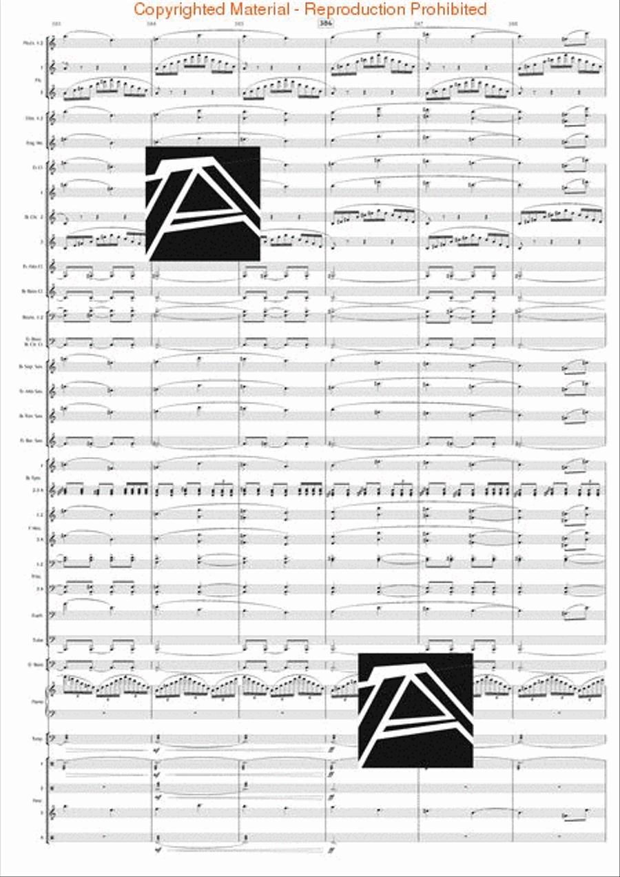 Jazz Suite No. 2 – Complete Edition (all 6 mvts.) Concert Band scores gallery preview page 49