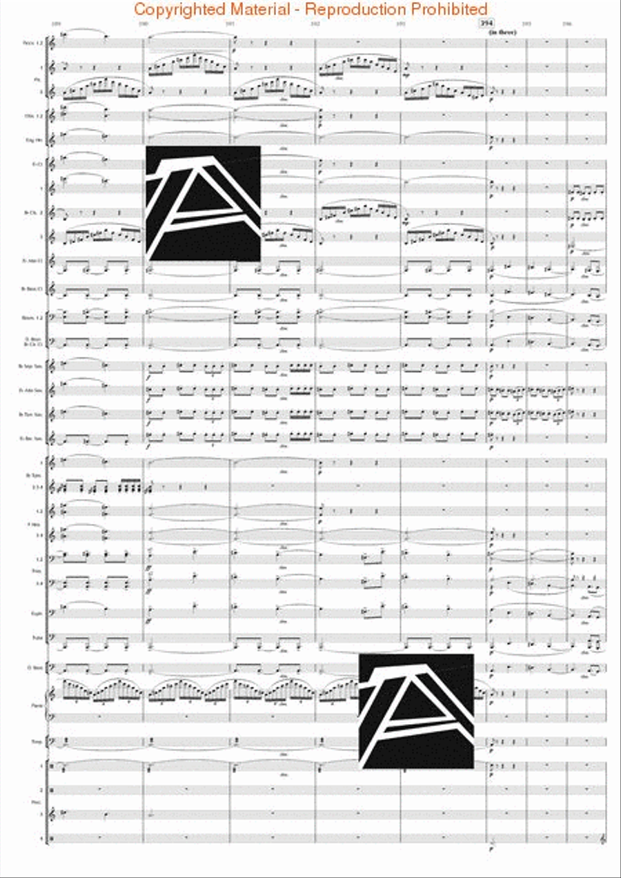 Jazz Suite No. 2 – Complete Edition (all 6 mvts.) Concert Band scores gallery preview page 50