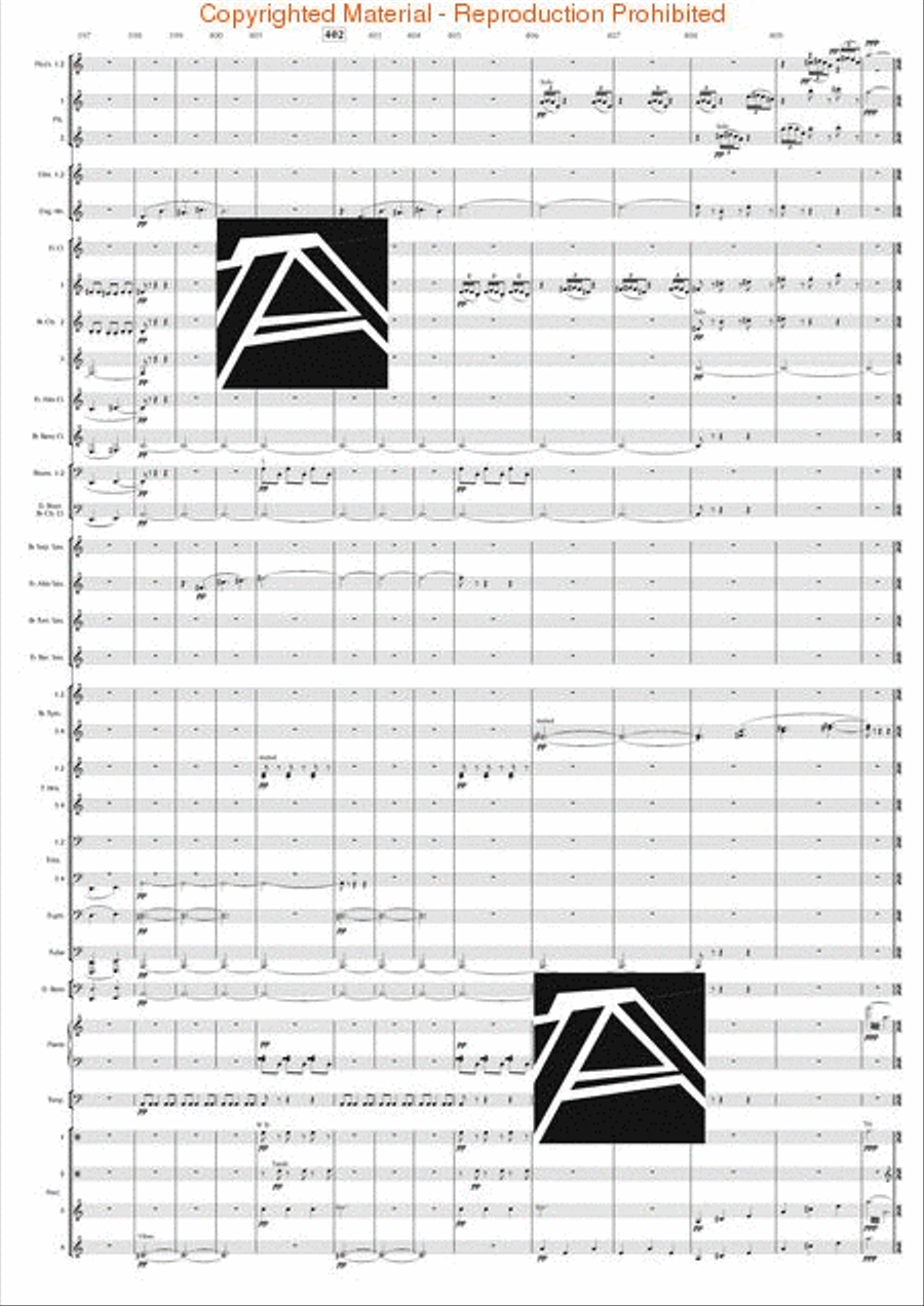 Jazz Suite No. 2 – Complete Edition (all 6 mvts.) Concert Band scores gallery preview page 51