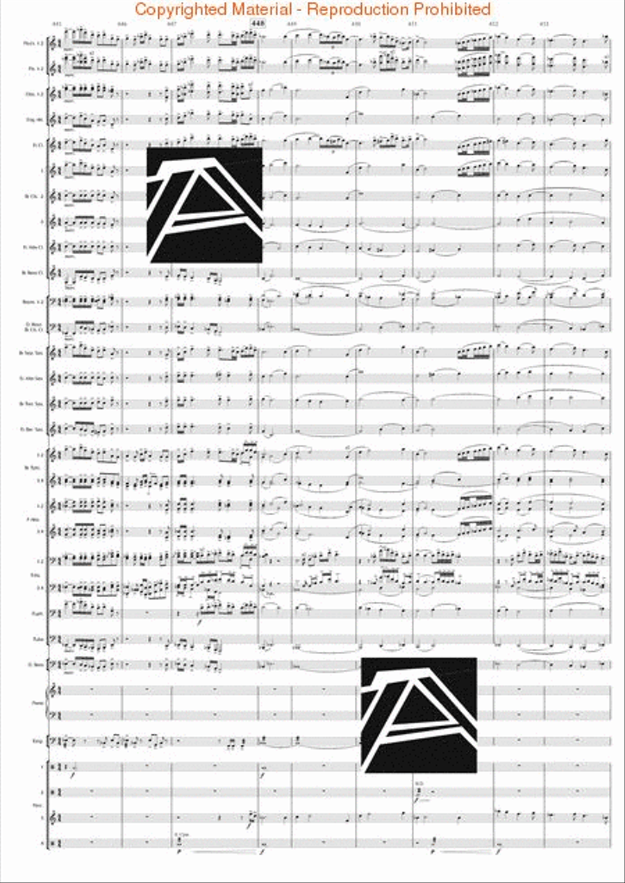 Jazz Suite No. 2 – Complete Edition (all 6 mvts.) Concert Band scores gallery preview page 55