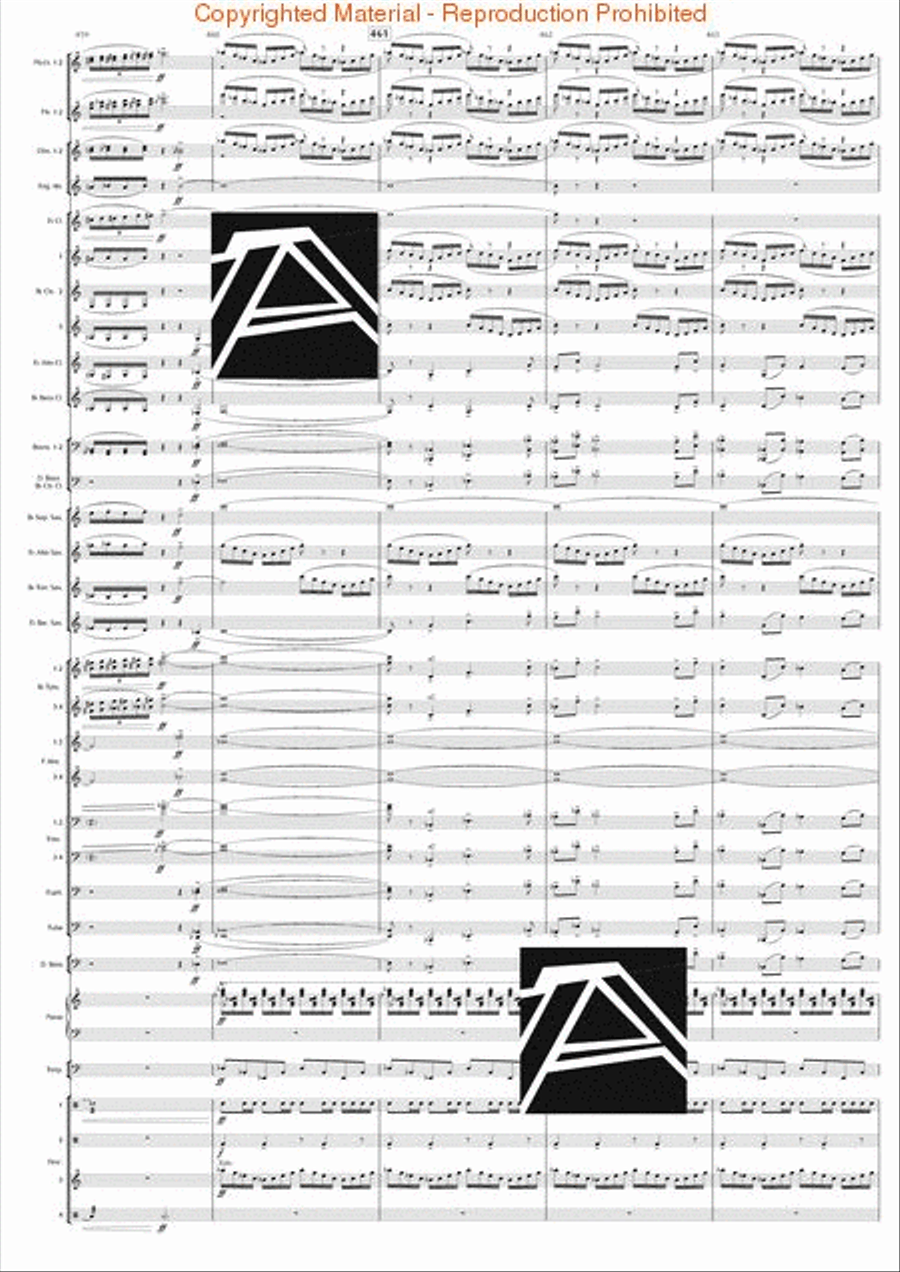Jazz Suite No. 2 – Complete Edition (all 6 mvts.) Concert Band scores gallery preview page 57